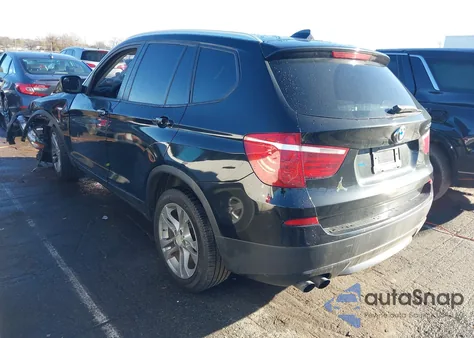 2011 BMW X3 xDrive28I из США, поврежденный, VIN 5UXWX5C58BL711665